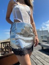 Falda Wanda Lentejuelas Puntilla
