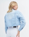 Chaqueta Jean Corta Cargo