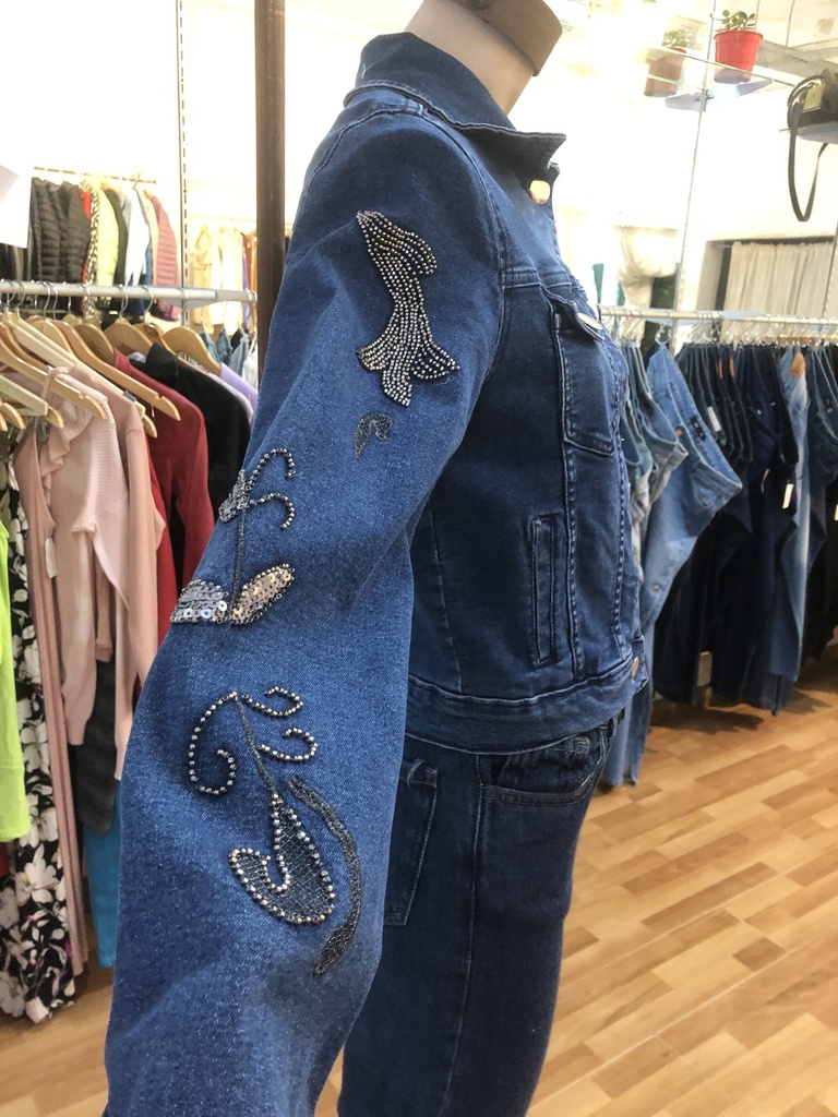 Chaqueta jean azul Matea