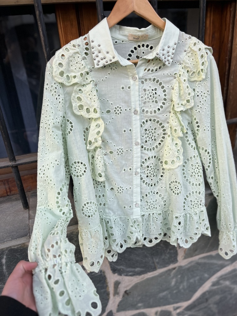 Camisa verde Maca