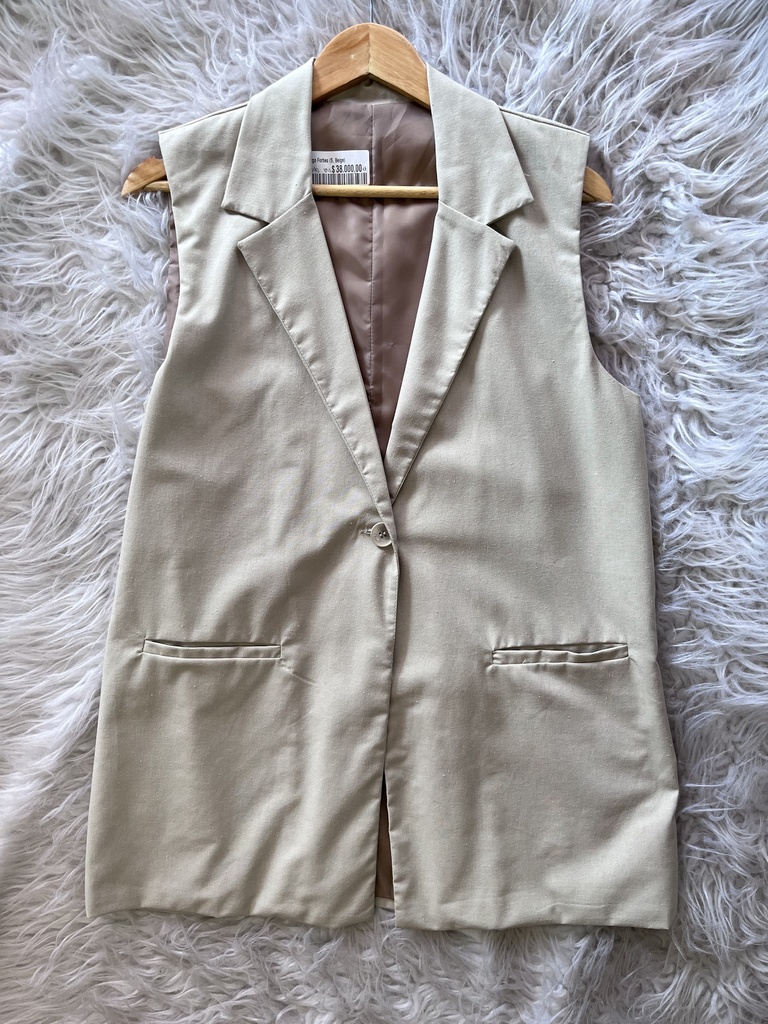 Chaleco largo Forbes