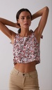 Musculosa Kendra Floreada