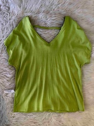 Remera Esc V Lino