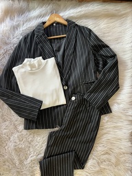 Blazer forrado Rayas