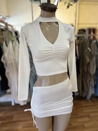 Top Chocker con Frunce